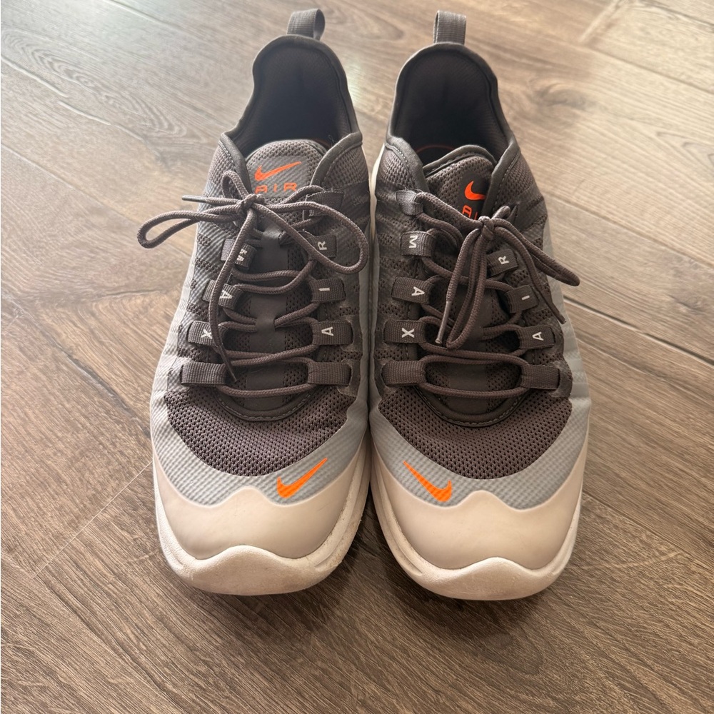 Nike Charcoal and Orange Athletic Shoes